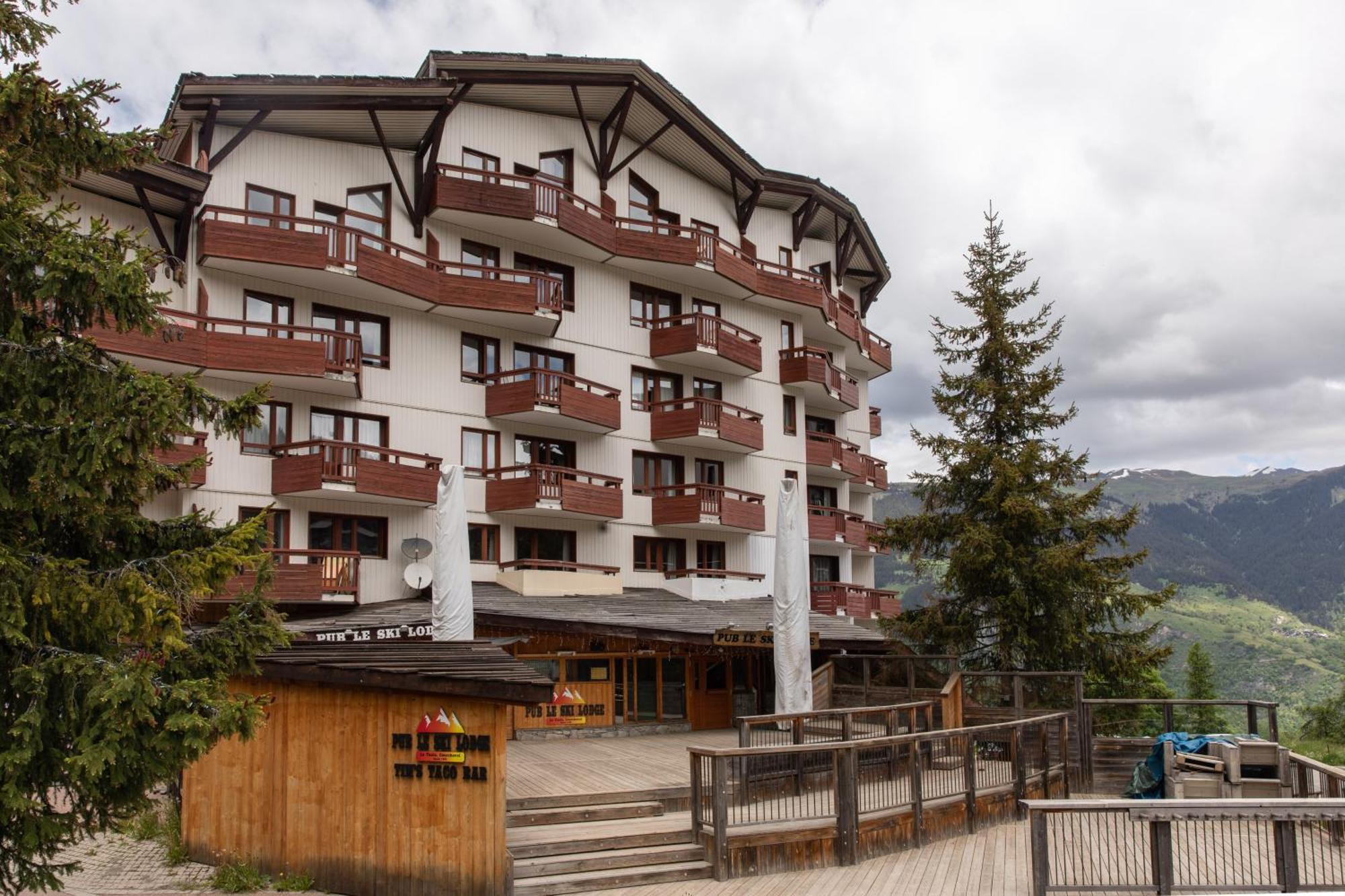 Courchevel Au Pied Des Pistes, La Tania Lägenhet Exteriör bild